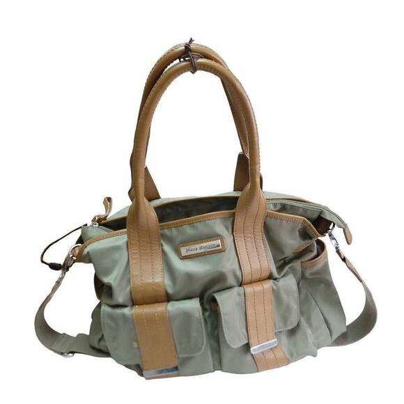 Perry Mackin Zoey Diaper Bag Olive New No Accessories Shoulder Strap Baby​​ - Picture 1 of 13
